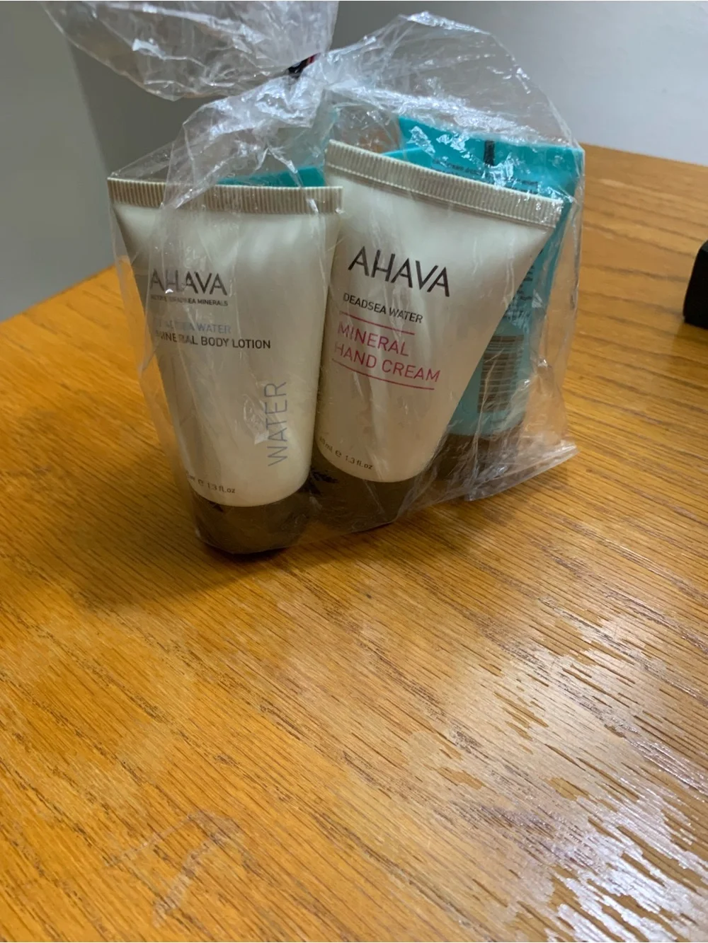 AHAVA Mineral Hand Cream Trio - Turquoise Blue Tubes